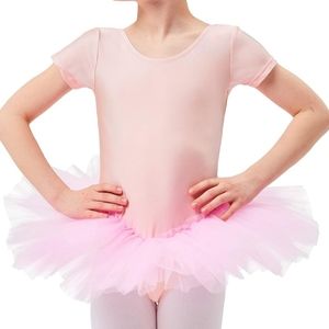 Tanzmuster Girls Ballet tutu Shiny Lycra leotard